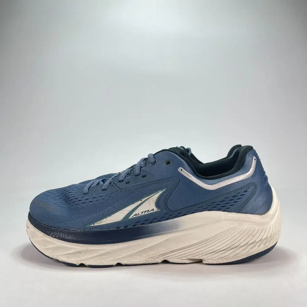 Altra Via Olympus Mineral Blue Lace Up Road Running Shoes AL0A82BW419 Mens Sz 11